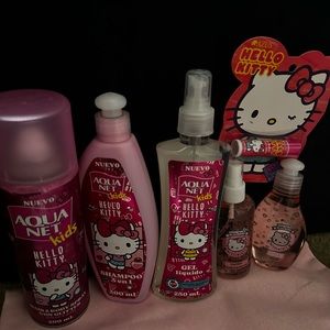 Cute hello kitty hair bundle